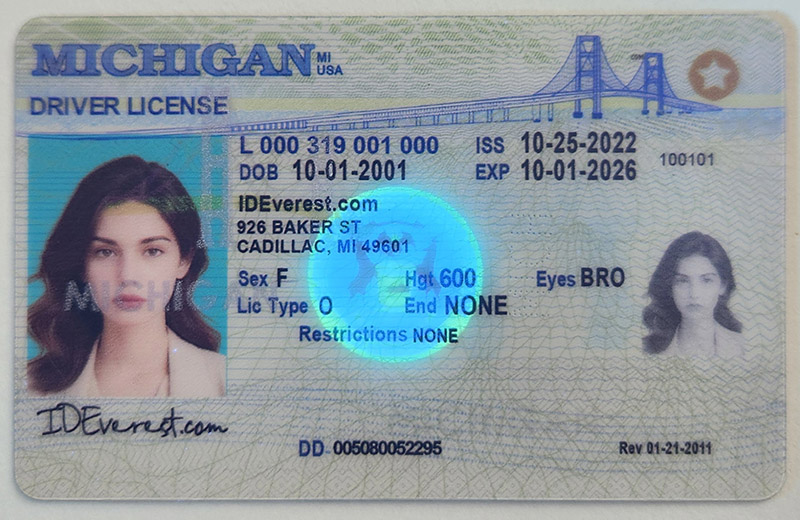 Michigan Fake ID