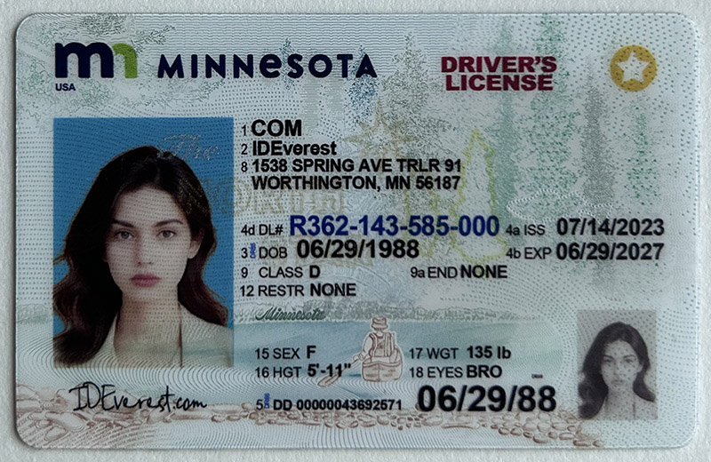 fake minnesota id